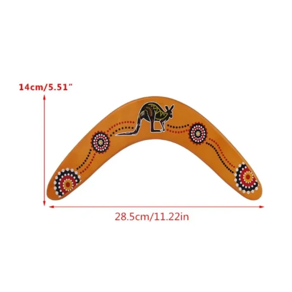 New Kangaroo Throwback V Shaped Boomerang Flying Disc Throw Catch Outdoor Game kids toys Parent-child interactive game props - Imagem 6
