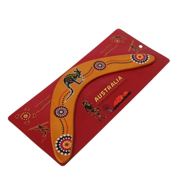 New Kangaroo Throwback V Shaped Boomerang Flying Disc Throw Catch Outdoor Game kids toys Parent-child interactive game props - Imagem 5
