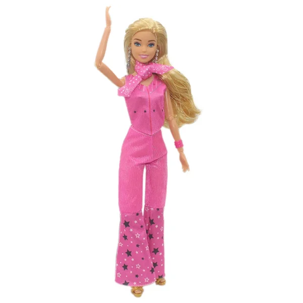30cm Babi Film Doll with Pink Checkered Dress Joint Move 1/6 BJD Bonecas Men Model Clothes Shoes Accessories Toys for Girls Gift - Imagem 10