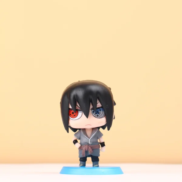 Anime Naruto Action Figure Naruto Sasuke Kakashi Itachi Model Toys Desktop Ornament Decoration Gift Boy Girl - Imagem 9