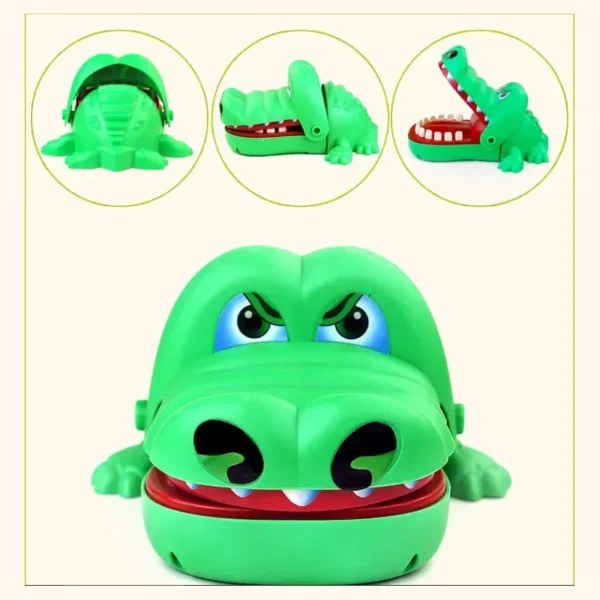 Finger-biting Trick Toys Simulation Crocodile Shark Bite Finger Decompression Game Gag Toys Cool Stuff for Kids Children Gifts - Imagem 5