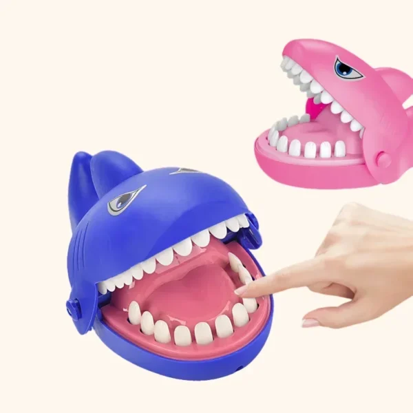 Finger-biting Trick Toys Simulation Crocodile Shark Bite Finger Decompression Game Gag Toys Cool Stuff for Kids Children Gifts - Imagem 4