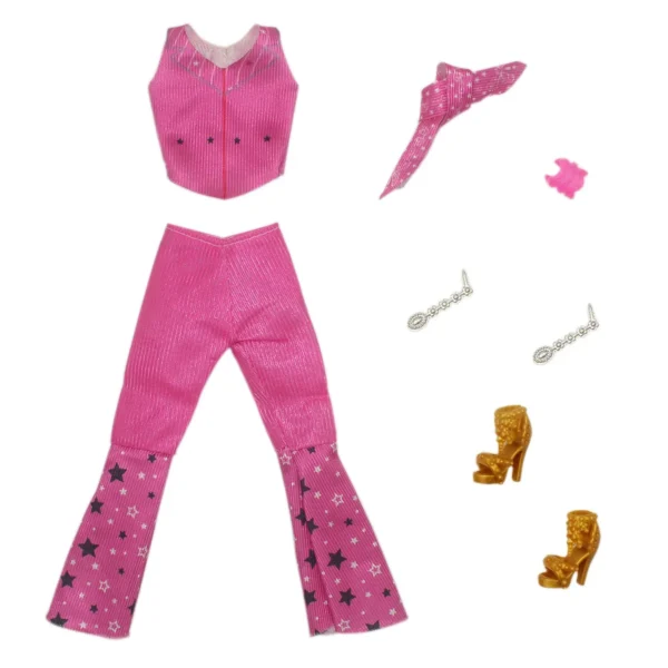 30cm Babi Film Doll with Pink Checkered Dress Joint Move 1/6 BJD Bonecas Men Model Clothes Shoes Accessories Toys for Girls Gift - Imagem 12