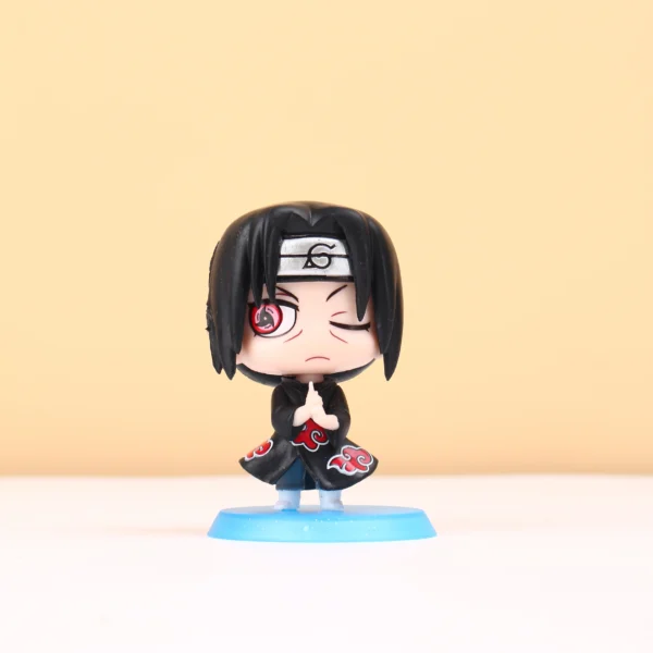 Anime Naruto Action Figure Naruto Sasuke Kakashi Itachi Model Toys Desktop Ornament Decoration Gift Boy Girl - Imagem 10