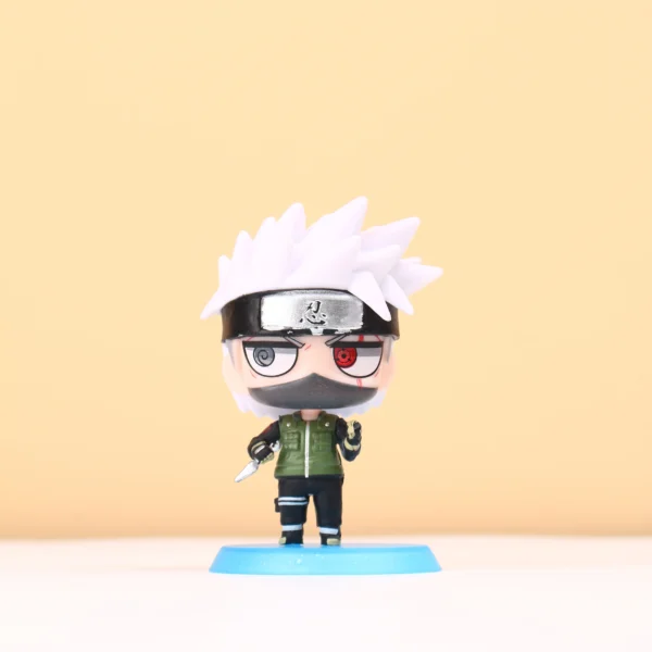 Anime Naruto Action Figure Naruto Sasuke Kakashi Itachi Model Toys Desktop Ornament Decoration Gift Boy Girl - Imagem 8