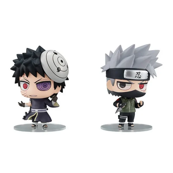 Anime Naruto Action Figure Naruto Sasuke Kakashi Itachi Model Toys Desktop Ornament Decoration Gift Boy Girl - Imagem 5